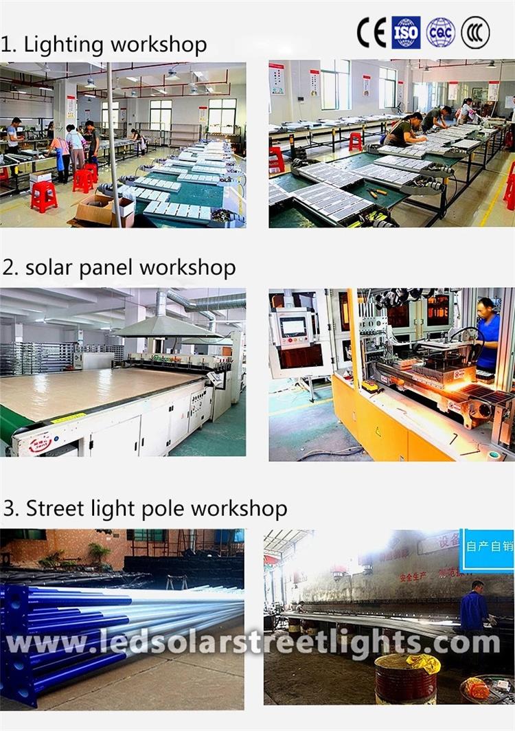 product-1-1 Production process of solar street light luminary