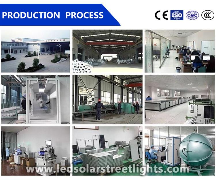 Production Process of 150W LED Street Light