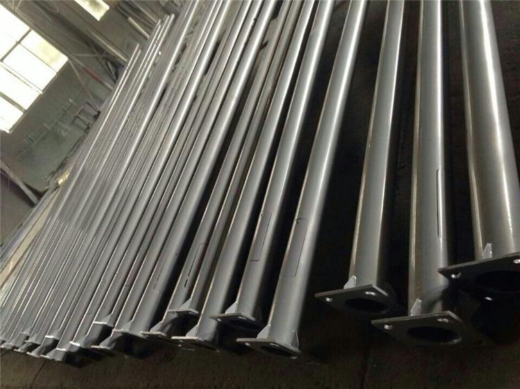 outdoor solar lamp post