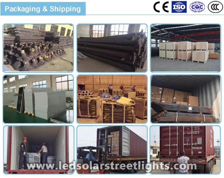Deliver,Shipping and Serving of outdoor solar lamp post