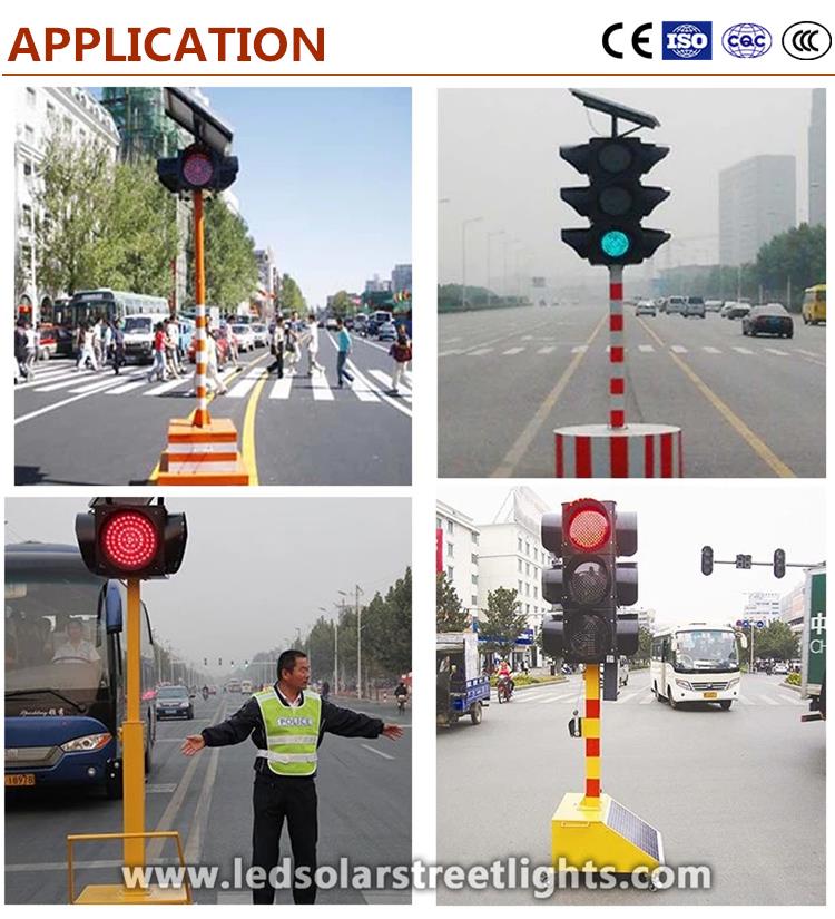 Application of Portable Traffic Signals