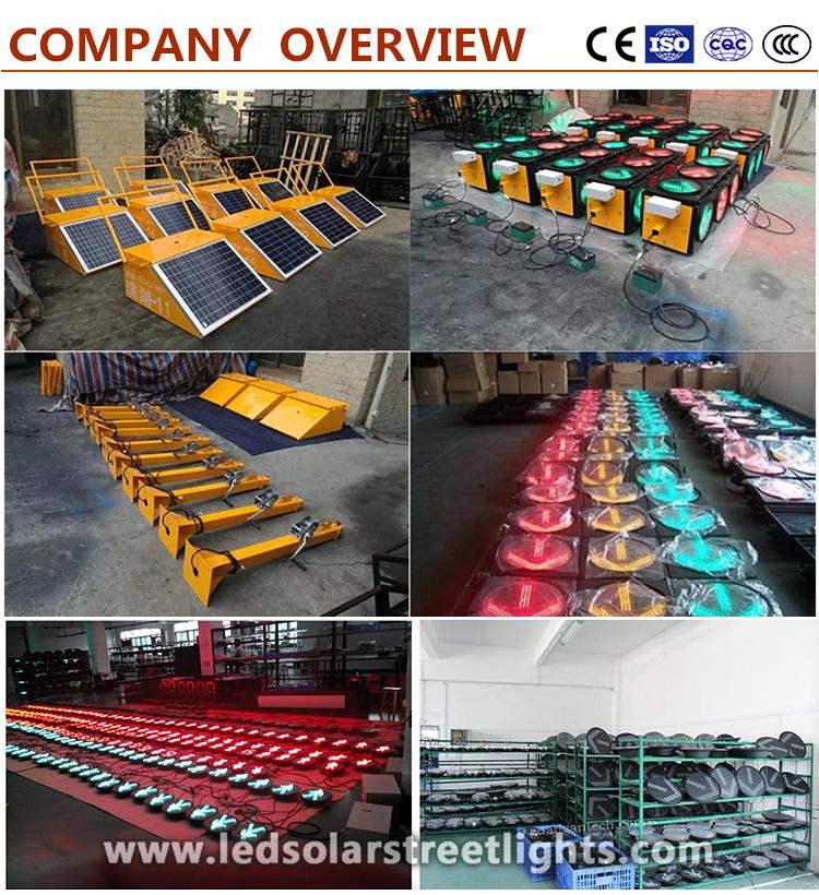 Production Process of Portable Traffic Signals