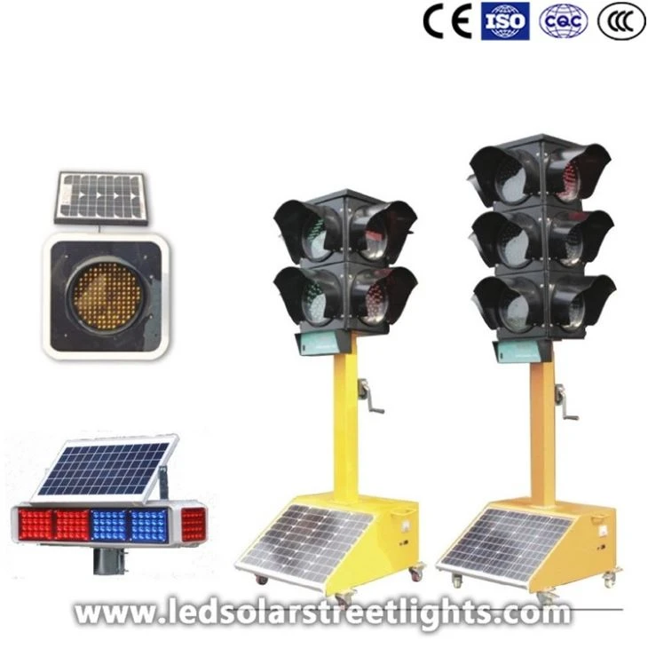 2 Portable Traffic Signals