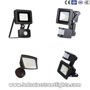 LED reflektor s senzorjem gibanja